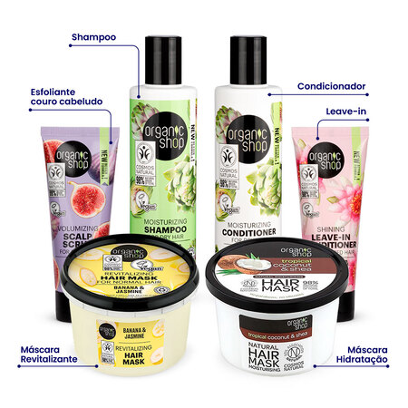 Foto do Produto Kit Ultra Supremo Cabelo Ondulado Organic Shop
