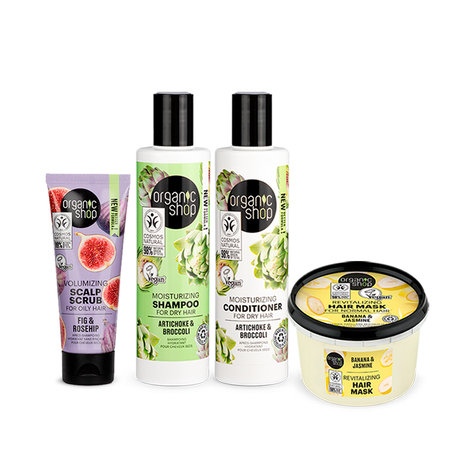 Foto do Produto Kit Ultra Essencial Cabelo Ondulado Organic Shop
