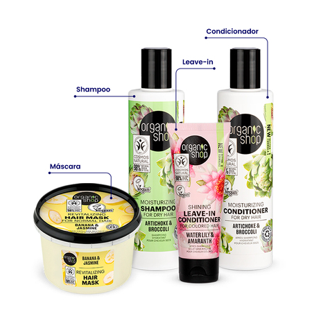 Foto do Produto Kit Premium Cabelo Ondulado Organic Shop
