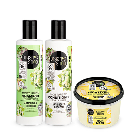 Foto do Produto Kit Essencial Cabelo Ondulado Organic Shop