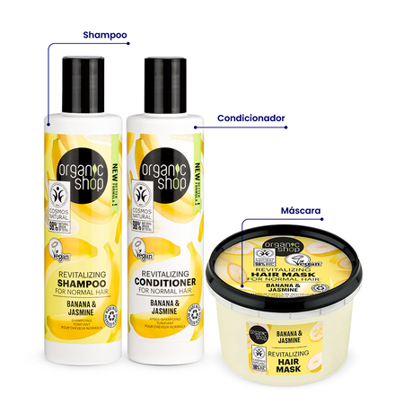 Foto do Produto Kit Essencial Restauração Capilar Organic Shop