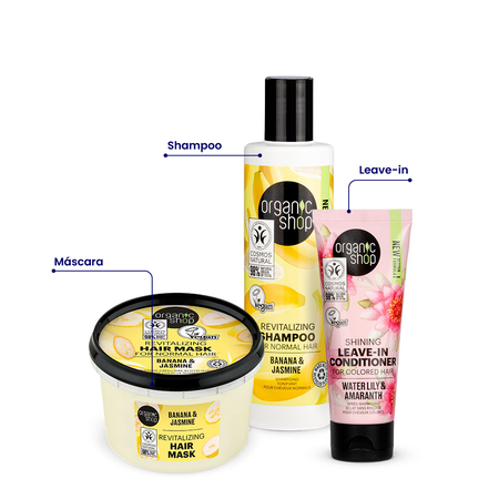Foto do Produto Kit Básico Restauração Capilar Organic Shop Organic Shop