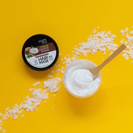 Foto do Produto Máscara de Hidratação - Óleo de Coco e Manteiga de Karité Organic Shop