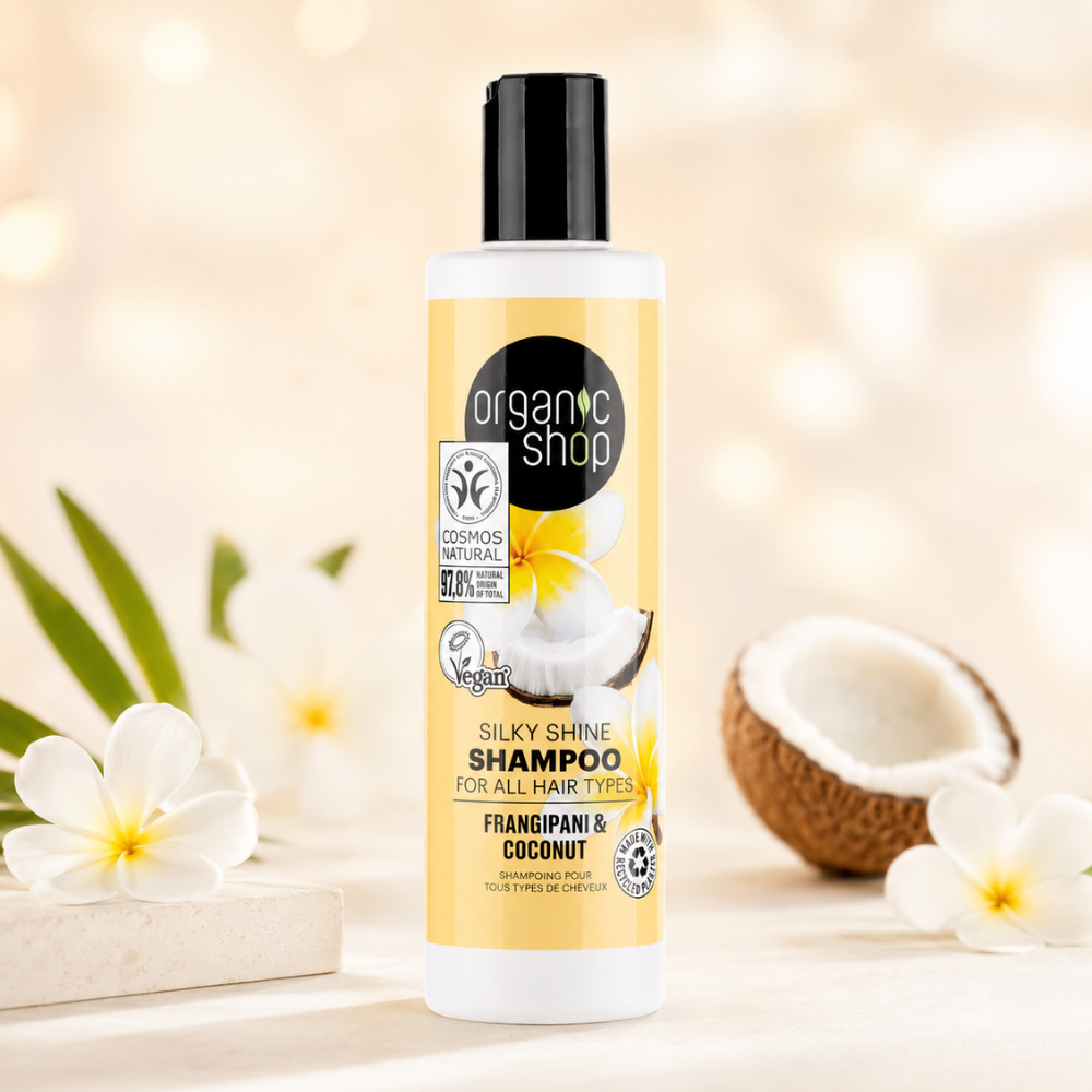 Shampoo Nutritivo Vegano - Óleo de Coco e Jasmim-Manga Organic