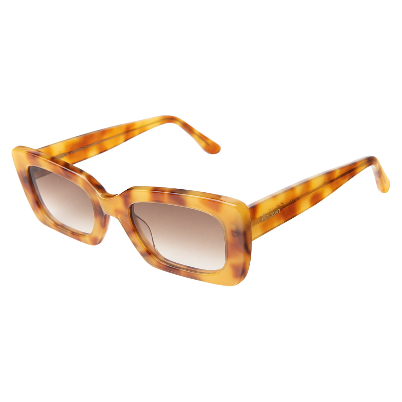 Illesteva Wilson Sunglasses – Amber/Brown Gradient Designer Sunglasses I Visionari Occhiali Illesteva Wilson  main image 3