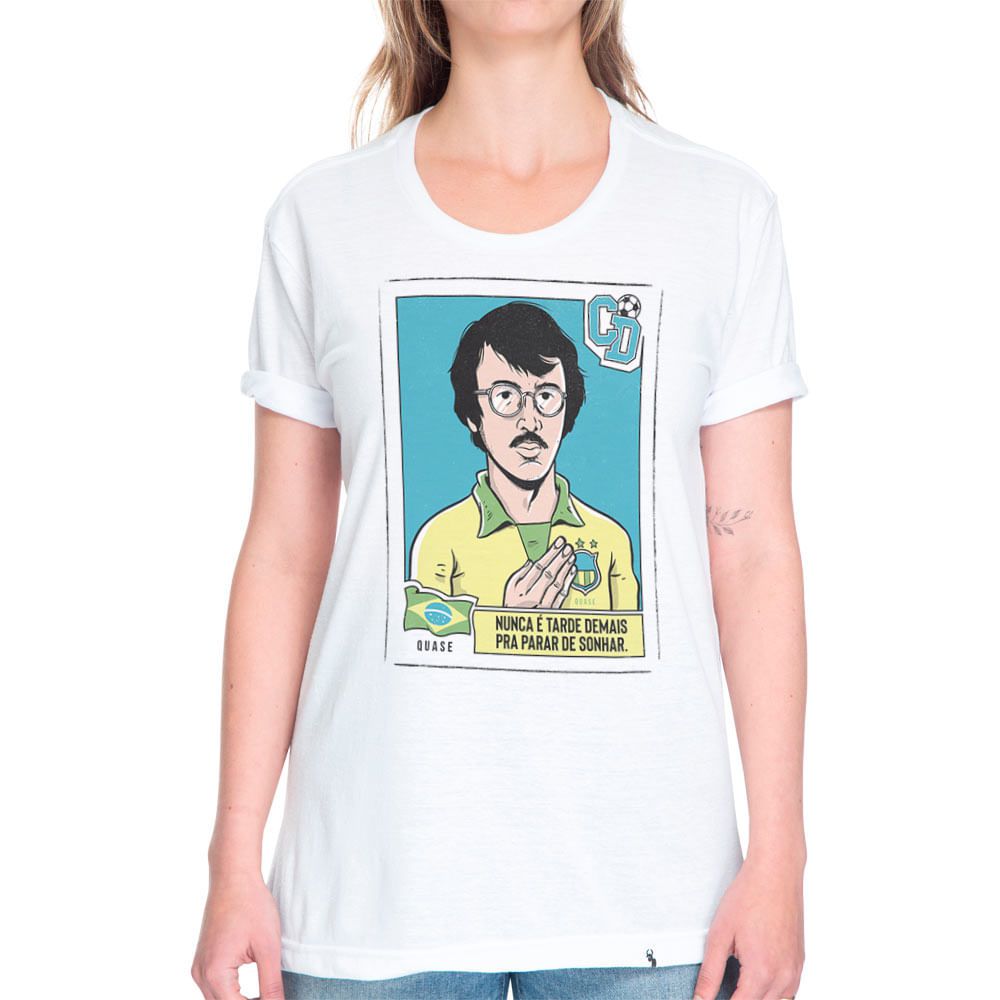 Nunca é Tarde Demais Para Parar de Sonhar - Camiseta Basicona Unissex - El  Cabriton Camisetas Online! Vamos colocar mais arte no mundo?