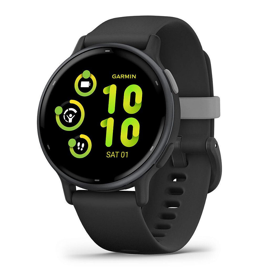 Rel gio Smartwatch Garmin VivoActive 5 Preto EmerSports