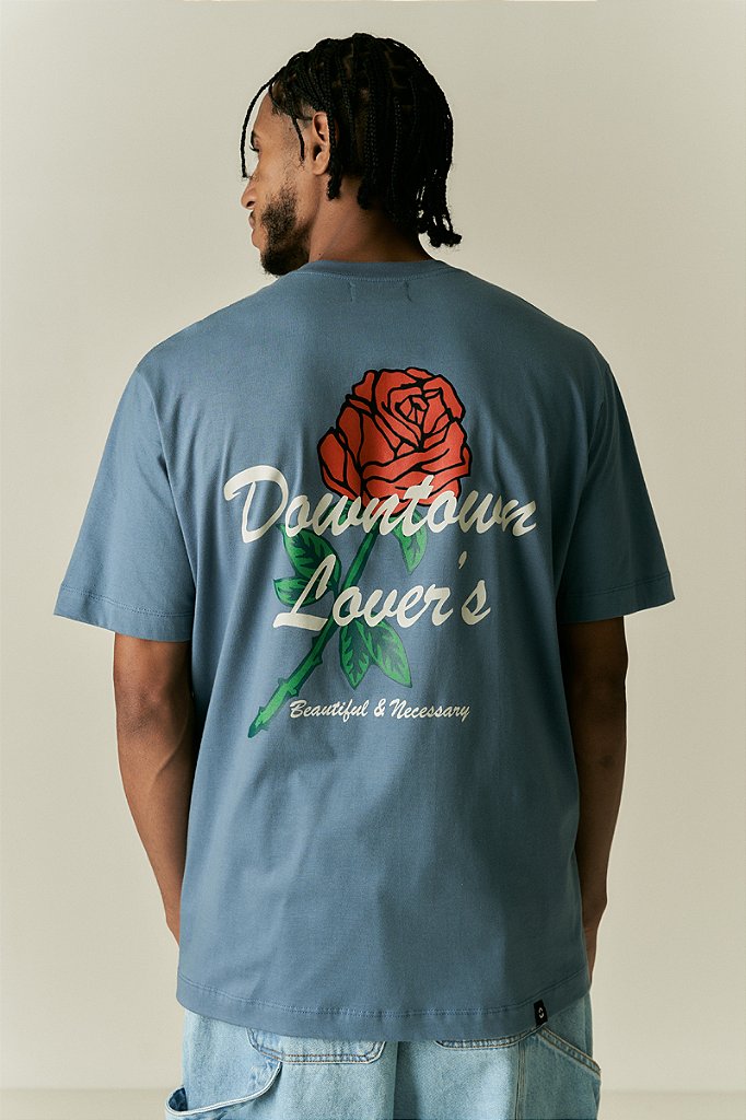 T-SHIRT DOWNTOWN LOVERS FLOWERS - CICLO Original