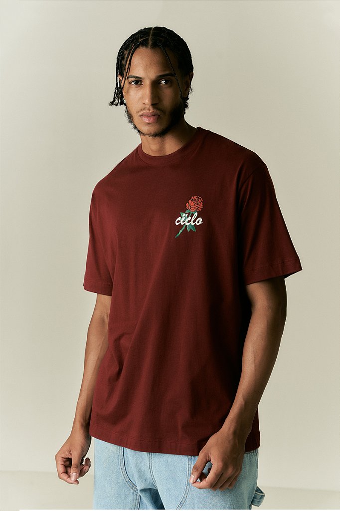 T-SHIRT DOWNTOWN LOVERS FLOWERS - CICLO Original