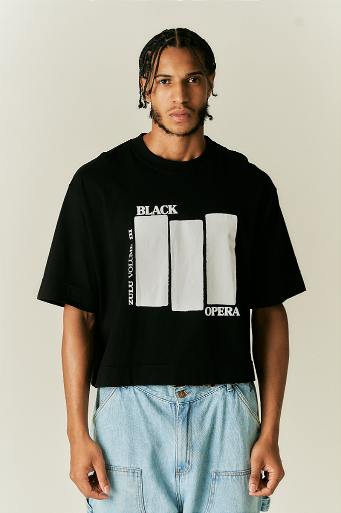 CROPPED BLACK OPERA ZUDIZILLA MASCULINA - CICLO Original