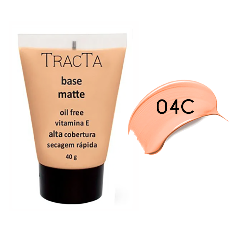 Base Matte Alta Cobertura Oil Free - Tracta - All Glow Makeup