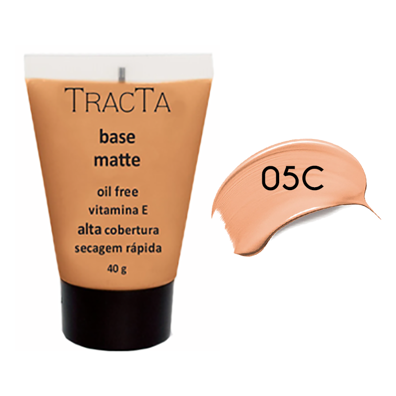 Base Matte Alta Cobertura Oil Free - Tracta - All Glow Makeup