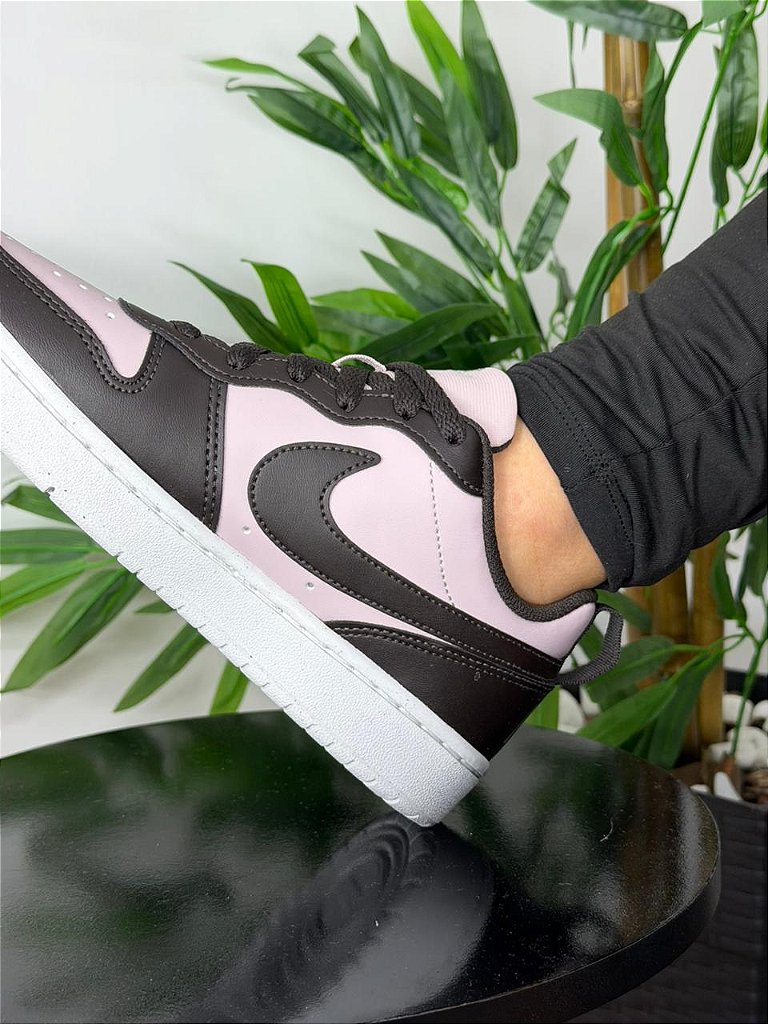 Tênis Nike Court Borough Low Woman Rose/Brun DV5456-601 - Granfino