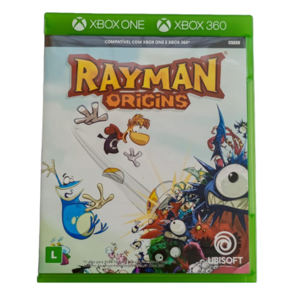 Jogo Rayman Origins Retrocompativel - Xbox One - Novo - Ubisoft