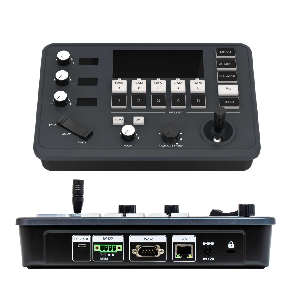 Church Quattro vMix — Kit 4 câmeras PTZ 20x para igrejas com placa