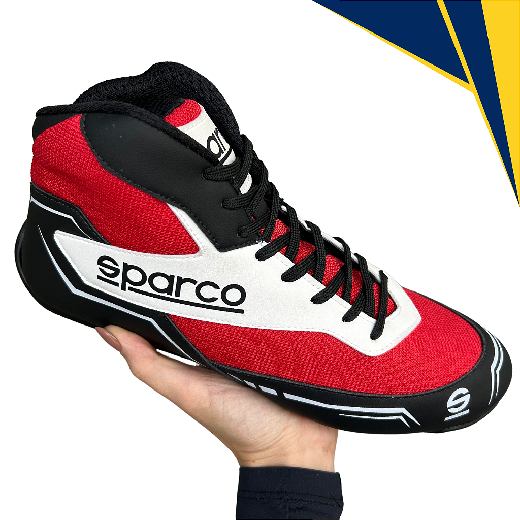 Sapatilha Kart Sparco K - Speed Ultraleve Piloto Sola de borracha