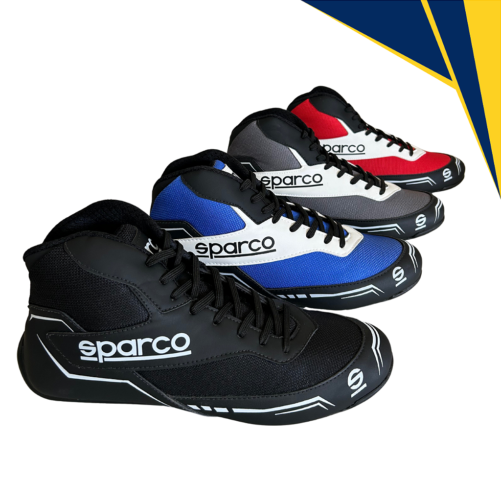 Sapatilha Kart Sparco K - Speed Ultraleve Piloto Sola de borracha