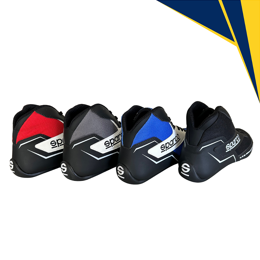 Sapatilha Kart Sparco K - Speed Ultraleve Piloto Sola de borracha