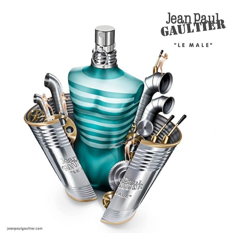 Perfume Le Male Jean Paul Gaultier - Perfume Masculino - Eau de Toilette -  125ml - Kaory Perfumaria - Perfumes Originais & Decants