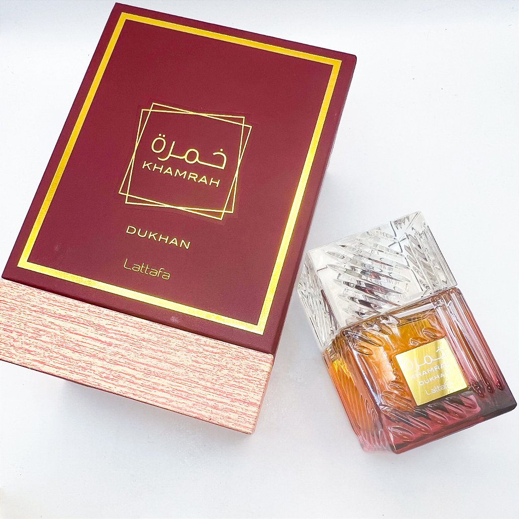 Perfume Khamrah Dukhan - Lattafa - Perfume Masculino - EAU de