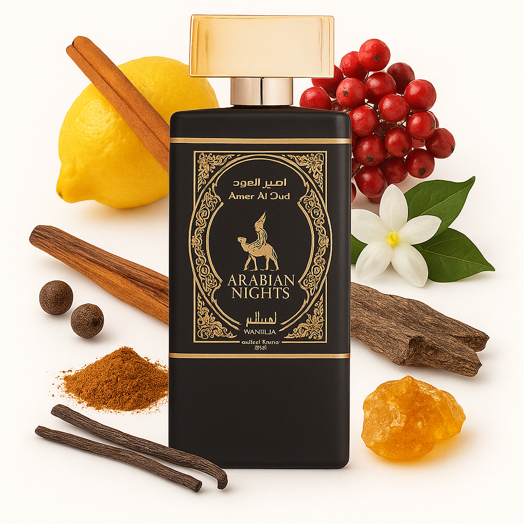 山 Arabian Nights④ Perfume Ameer Al Oud Arabian Nights - Manasik - Perfume Unissex