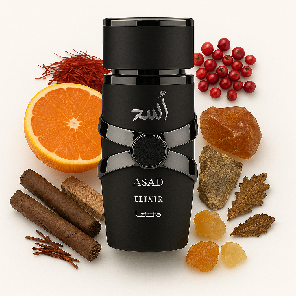 Perfume Asad Elixir - Lattafa - Perfume Masculino - Eau de Parfum