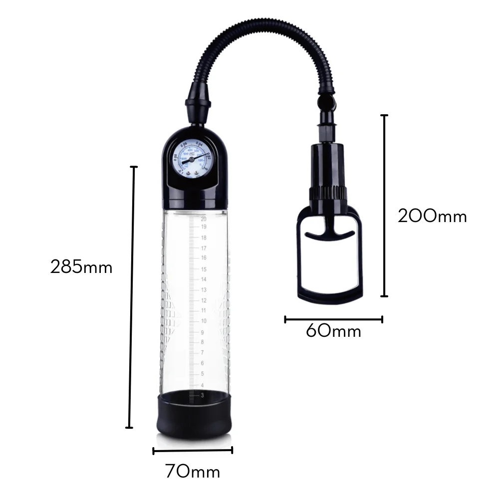 Bomba Peniana Manual de Alta Pressão PowerUp - Loja Meus Fetiches