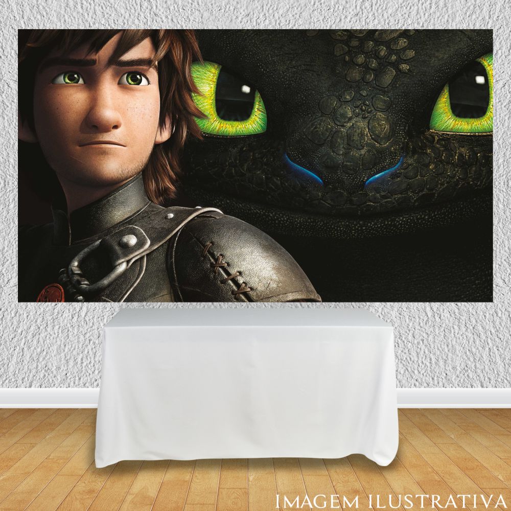 Painel Para Decoracao Como Treinar Seu Dragao Soluco E Banguela Painel Para Decoracao Como Treinar Seu Dragao Soluco E Banguela