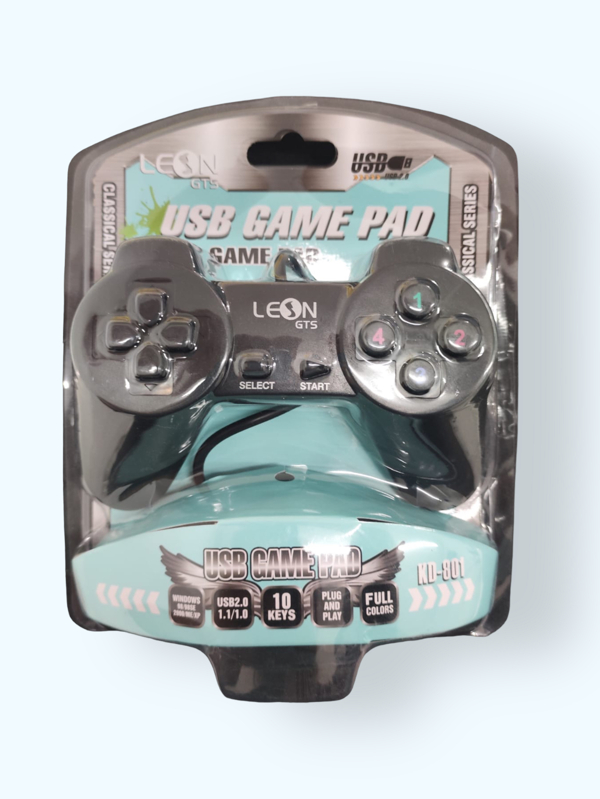 Controle com Fio Leon GTS KD-801 USB Conexão Moderna l