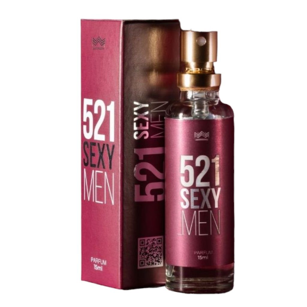 Perfume Masculino Amakha Paris 521 Sexy Men 15ml - Resilifarma