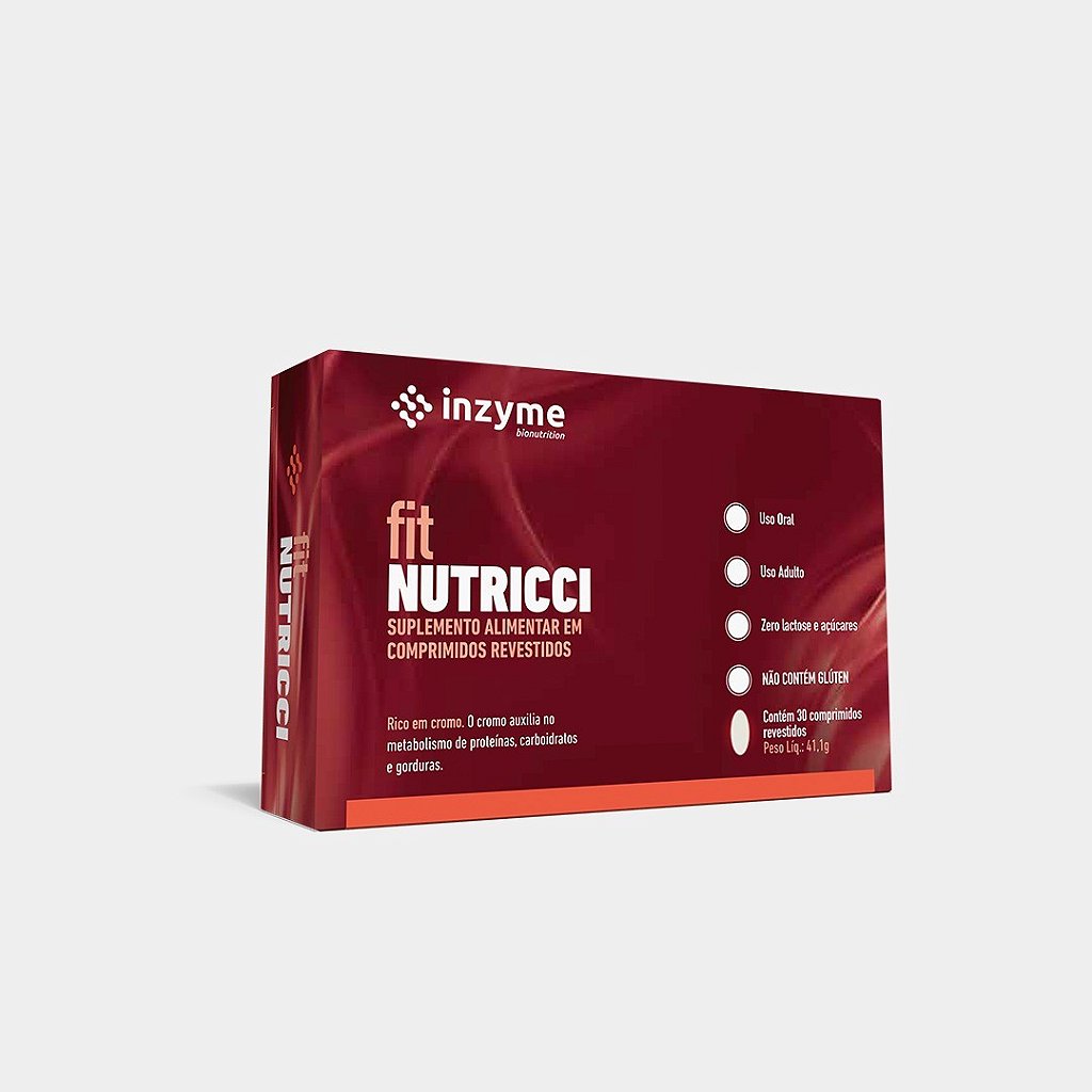 Sumplemento Alimentar Fit Nutricci 30 Comprimidos Revestidos - Resilifarma  - Saúde em primeiro lugar