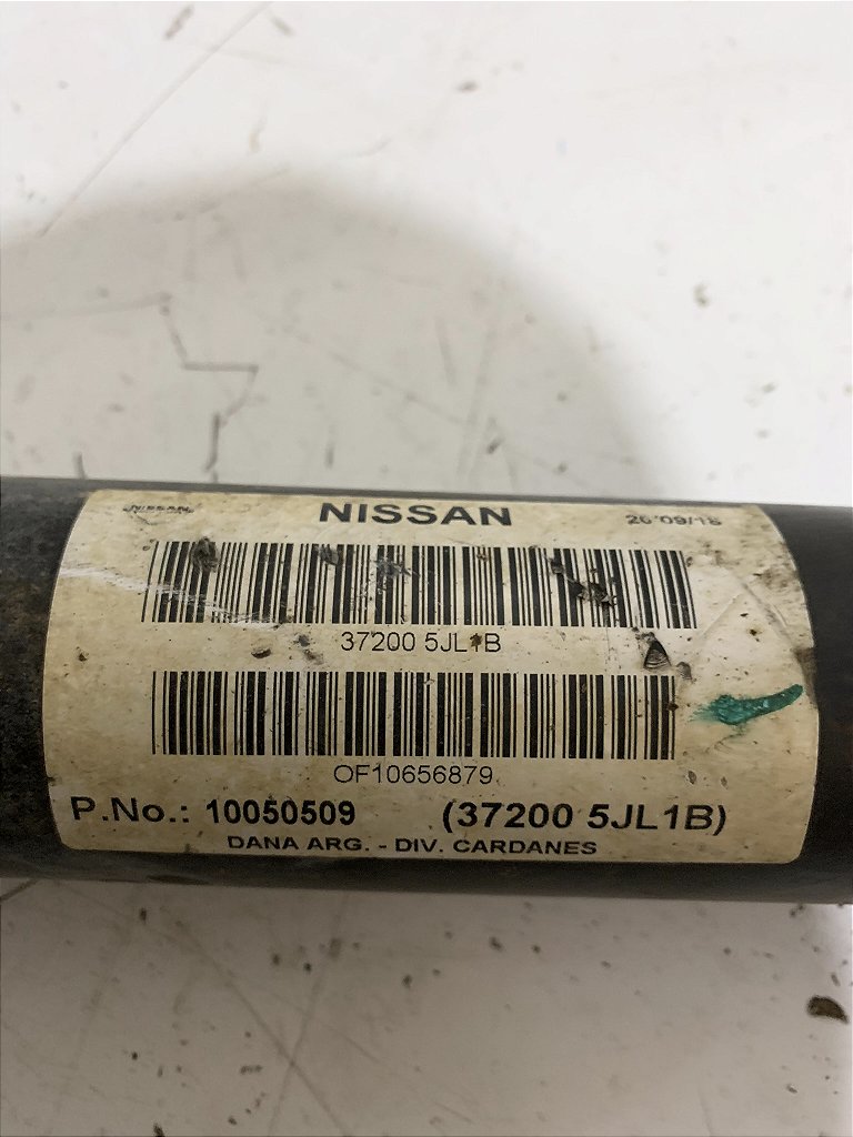 Cardãn Dianteiro Tração Nissan Frontier Sl 2.5 Automatica 2017/2021  Original - Trevão Auto Peças