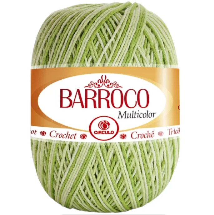 Linha Barroco Multicolor cor 9384 c/200 gramas - Círculo