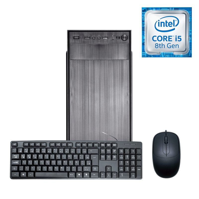 PC OFFICE I5 8500 8GB SSD 256GB+TECLADO +MOUSE DINOPC PC OFFICE I5 8500 8GB SSD 256GB+TECLADO +MOUSE DINOPC