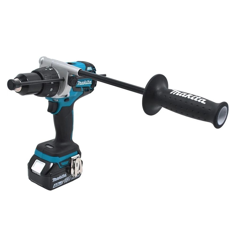 Parafusadeira E Furadeira Impacto Bateria 18v Makita Dhp481rme Bivolt Japao da Construcao
