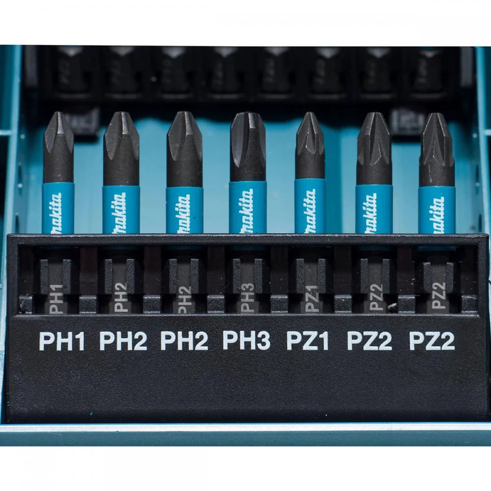 Jogo Kit Bits E Soquetes Impacto 35 Peças Makita B-66880 - Japão