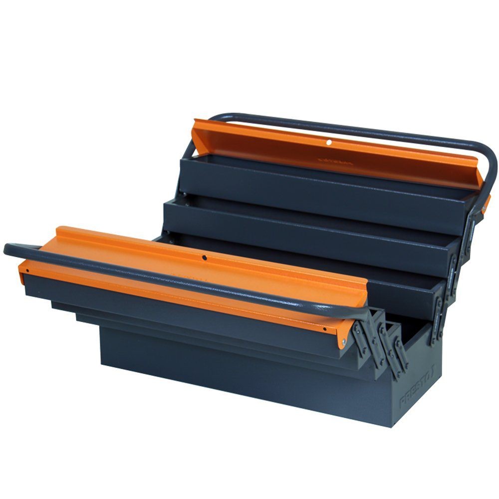 Caixa De Ferramentas 7 Gavetas Sanfonada Presto - Japão da Construção