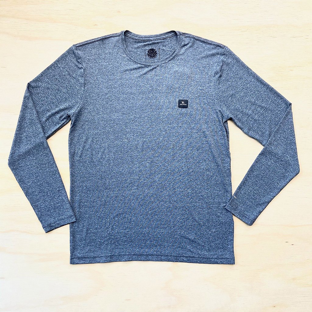 camiseta manga longa rip curl feminina