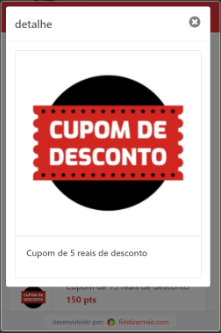 Detalhe do prêmio