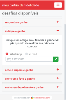 Desafios disponíveis