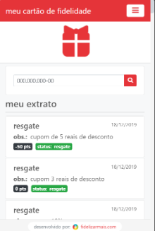 Meu extrato