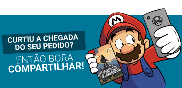 Curtiu a chegada do seu pedido? Então bora compartilhar!