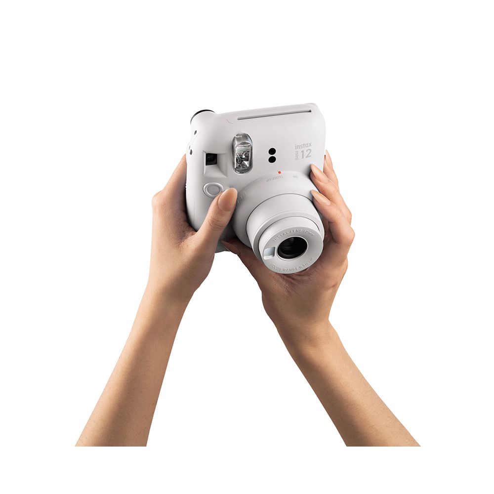 Câmera Instax Mini 12 com 10 filmes - Branco Marfim - Fujifilm - Senzu