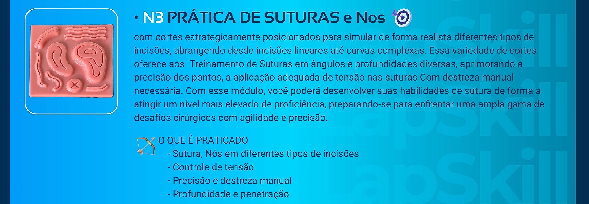 Kit Pincas Simulador Video Laparoscopia, LapSkill, LapBox, LapSix, RS Solucoes Medicas