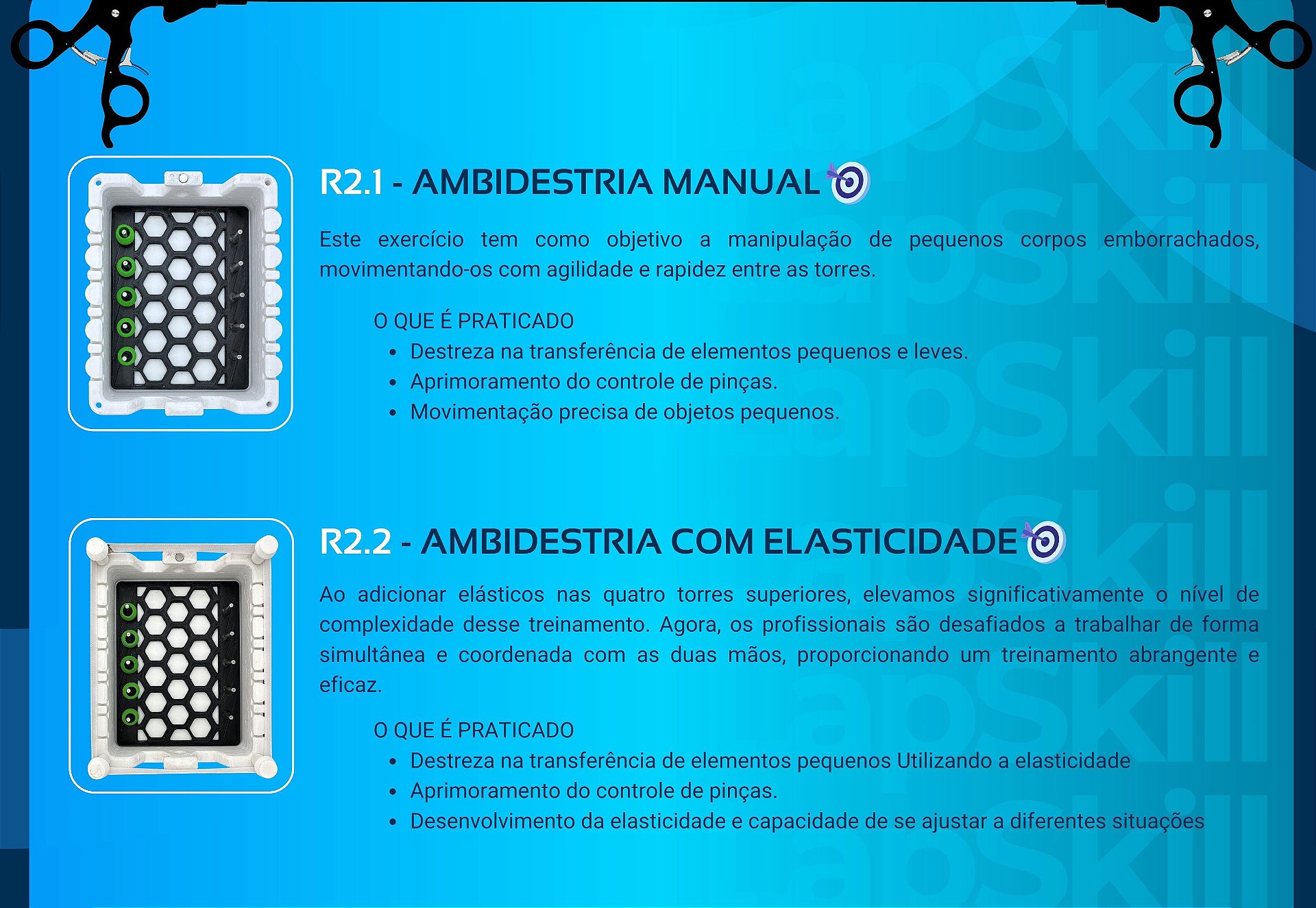 Simulador Video Laparoscopia, LapSkill, LapBox, LapSix, RS Solucoes Medicas