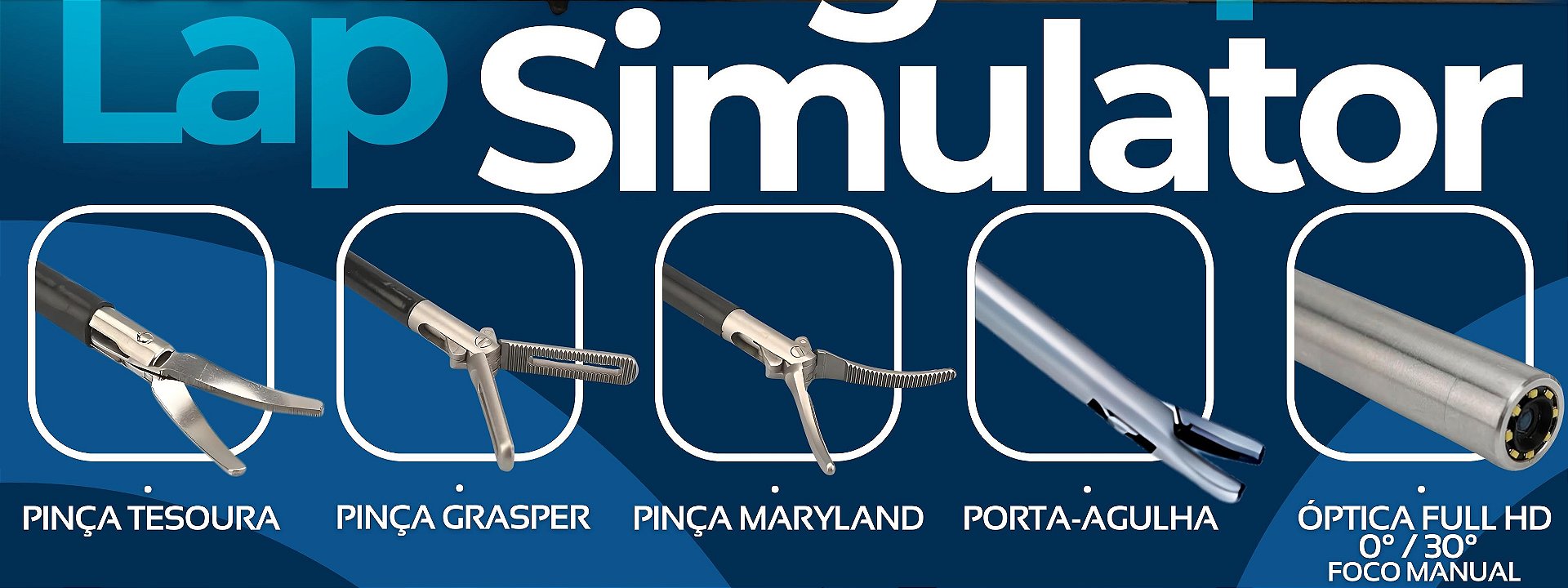 Simulador Video Laparoscopia, LapSkill, LapBox, LapSix, RS Solucoes Medicas