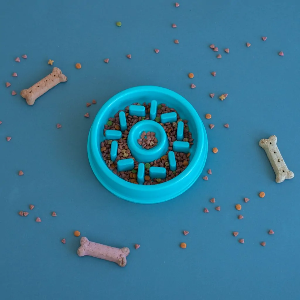 ドッグフード Laughter0531 Happy Bowl Donut – Comedouro Lento Divertido Para Cães - Fandog