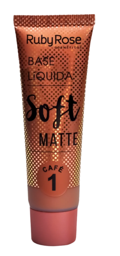 Base Liquida Soft Matte Ruby Rose - CF Makeup - Comprar maquiagens e  acessórios pelo menor preço.