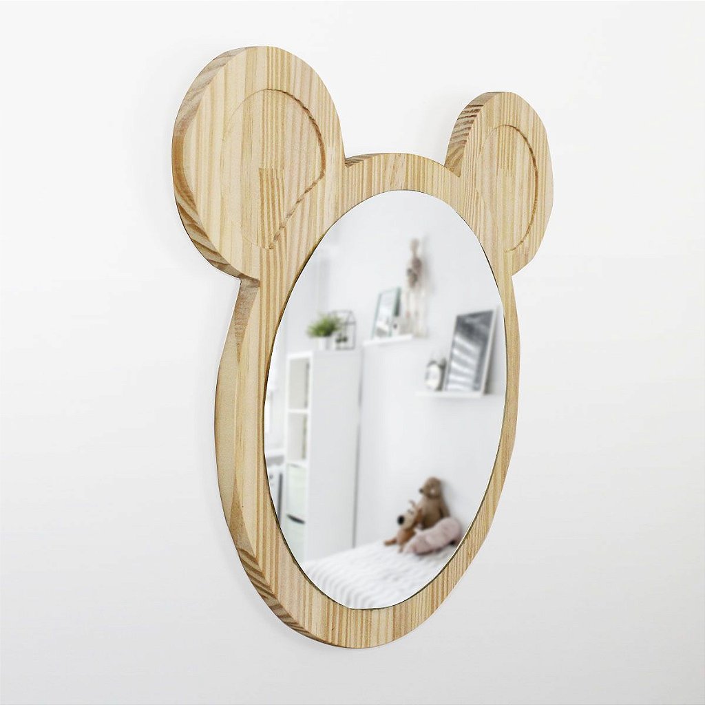 Espelho Infantil Mickey | Decore Casa - Decore Casa - design mineiro