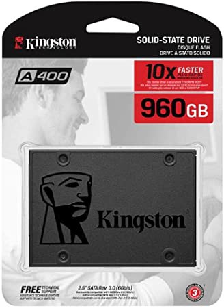 Kingston A400 SSD 960GB 2枚セット SSD Kingston A400 960GB SATA - Grande Capacidade e Velocidade